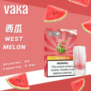【限時福利：買 8送主機/6送盒煙彈】 VAKA 發光一代煙彈 沈浸於 2.3ml 澎湃載油的深度洗禮 每一口皆是絲絨般的細膩享受 台灣現貨